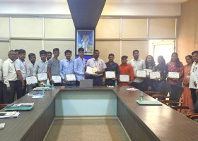 SAEINDIA Collegiate Club of PVPIT designed and developed an Automatic Multi-Vegetable Transplanter Machine