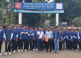 Industrial Visit At  Datta INDIA, Sangli 