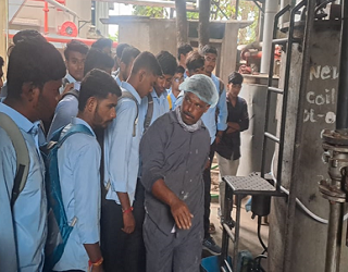Industrial Visit At Shimoga Chemicals, Kupwad