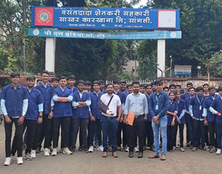 Industrial Visit At  Datta INDIA, Sangli