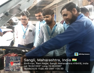 	Industiral Visit To J. V. Motors