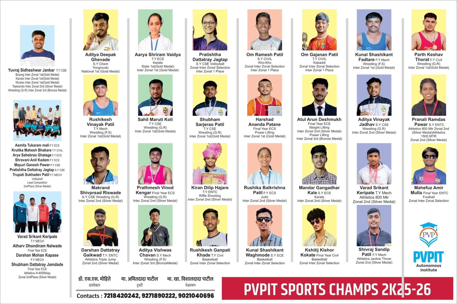 PVPIT Sports Champs 2025-26